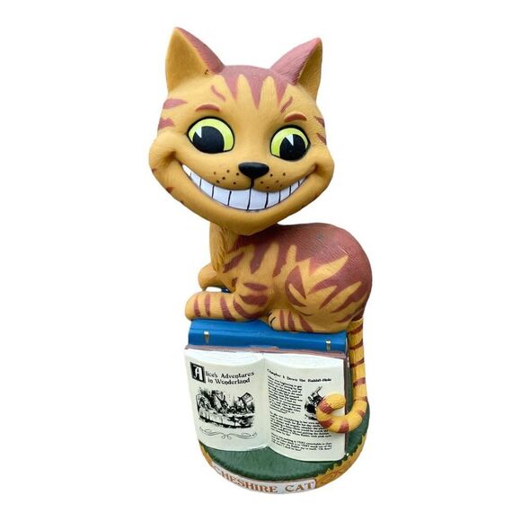 Chesire Cat Alice in Wonderland Wacky Wobbler Funko Bobble 2010 Bobblehead. RARE - Picture 1 of 5